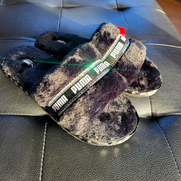 custom bling fluff slides - Picture 3 of 7
